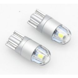 LED LAMP 12V T10 250LM 2W 6000K 2 STUKS