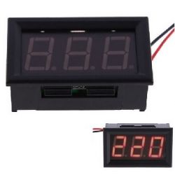 PANEELMETER LED ROOD 60-300VAC