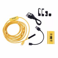 ENDOSCOPE USB EN WIFI 720P 5M STUGGE KABEL IP68