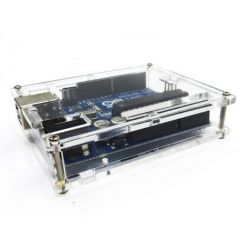 TRANSPARANTE BEHUIZING VOOR ARDUINO UNO R3