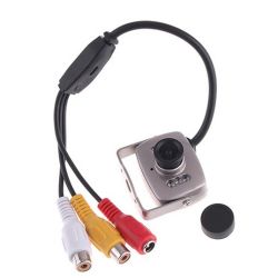 CMOS CAMERA KLEUR 600 LIJNEN 12VDC - BEHUIZING - MICROFOON -INFRAROOD