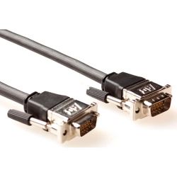 VGA KABEL 1.8M MALE-MALE PROF 15P