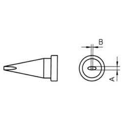 SOLDEERSTIFT 0,8MM WELLER WS81