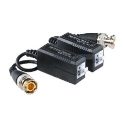 VIDEO BALUN BNC-> 2 DRAADS SYSTEEM (PER PAAR)