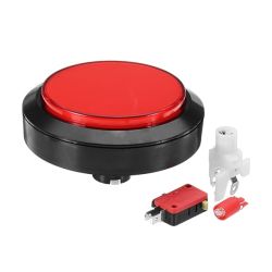 MOMENT 1 X MAAK 100MM ROOD FLAT TOP (ARCADE SWITCH)