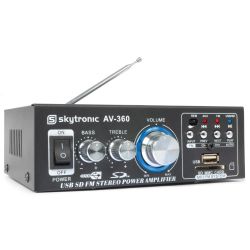 VERSTERKER 2X40W 8OHM VERSTERKER VERSTERKER FM/SD/USB/MP3