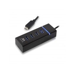 USB HUB 3.0 C POORT NAAR 4 USB-A POORT