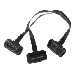 OBD2 Y-KABEL- 2 X FEMALE 16P 2 X 30CM