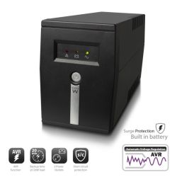 POWERBACKUP 600VA ZWART