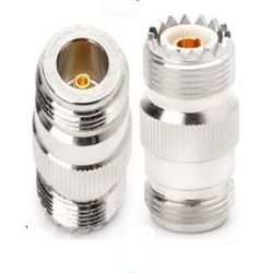 VERLOOP N CONNECTOR FEMALE-PL/UHF FEMALE