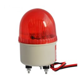 FLITSER ROOD 230VAC 71MM 5W LAMP