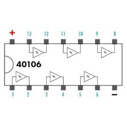 HEX SCHMITT TRIGGER 14P