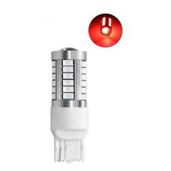 LED LAMP 12V T20 7443 1.2W/4W ROOD CANBUS