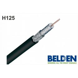 COAX H125 PE ZWART 75ê 10DB 6MM (GRONDKABEL)