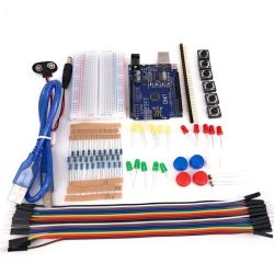 STARTER KIT UNO R3 MET MB-102 BREADBOARD EN KABELS