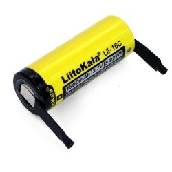 LI-ION 3.7V 1600MA C-RATE 1 50X18MM MET SOLDEERLIPPEN