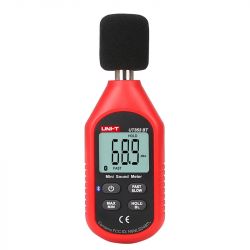 DECIBELMETER DIGITALE GELUIDSNIVEAU METER, 30 TOT 130DB METDATALOGGING BLUETOOTH