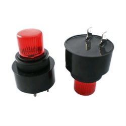 PIEZO 48VDC/AC 20MA/2.9KHZ/90DB MET LED ROOD SNELLE TOON5 STUKS