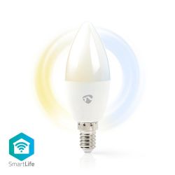 SMART LEDLAMP E14 4.5W 350LM 2500-6500K KOUD WIT/WARM WIT