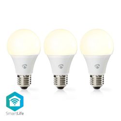 SMART LEDLAMP E27 9W 800LM 2700 WARM WIT 3 STUKS