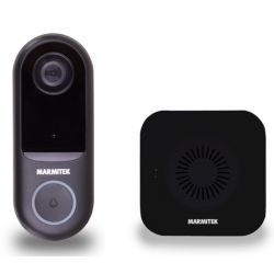 SMART WIFI VIDEO DEURBEL BUZZ LO MET EXTRA BEL ZWART