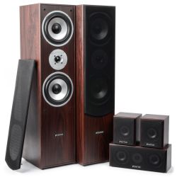 5.0 HOME THEATRE SYSTEEM - WALNOOT