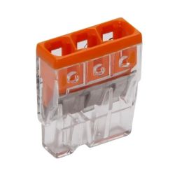 LASDOPPEN 3 X 2.5MM2 ORANJE 5 STUKS