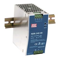 DIN-RAIL 63MM VOEDING 240W 48V/5A