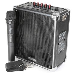 DRAAGBAAR GELUIDSSYSTEEM 40W BT/MP3/USB/SD/UHF