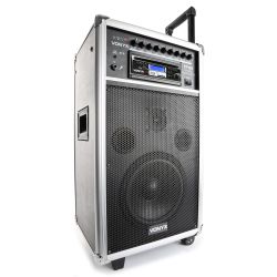 MOBIELE GELUIDSINSTALLATIE 8'' 250W BT/CD/MP3/UHF