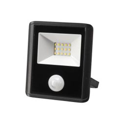 BOUWLAMP LED 10W 700LM 4000K IP65 230VAC MET PIR