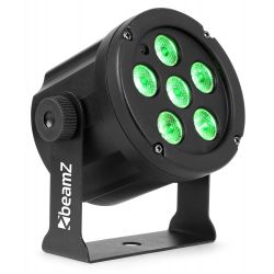 LED PAR 6 X 3W RGB MET AFSTANDBEDIENING