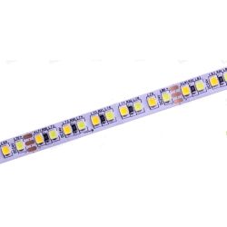 LED STRIP WARM+KOUD 1M X 8MM 12VDC/9W 180LEDS/P.M. IP21 ZELFKLEVEND LOSSE LEDS 2835