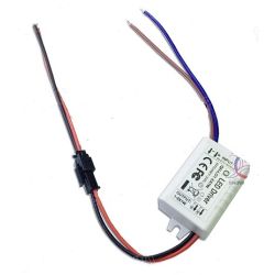 LED DRIVER 2-17VDC 300MA 5W 52X28X22MM