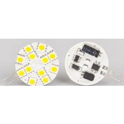 LED LAMP 12VAC/DC 3000K 3.0W G4 180LM SCHIJF