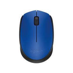 LOGITECH CORDLESS OPTICAL MOUSE BLAUW USB