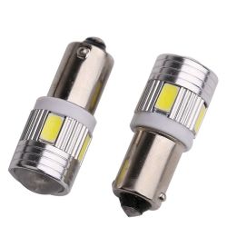 LED LAMP BA9S 12V 2.0W 300LM 6000K 2 STUKS