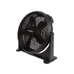 VLOERVENTILATOR 50CM (20'') ZWART 3 STANDEN