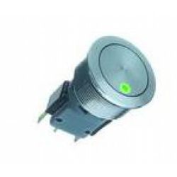 MOMENT 1XOM 230VAC/3A IP67 M19 VERLICHTING KNOP GROEN