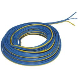 MONTAGE SNOER 3X0.14MM2 BLAUW/BLAUW/GEEL 5M MARKLIN