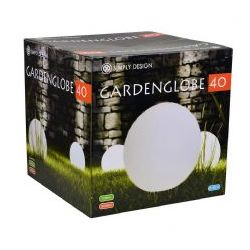 TUINLAMP 40CM BOL E27 3M AANSLUITSNOER