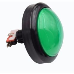 MOMENT 1 X MAAK 100MM GROEN DOME TOP (ARCADE SWITCH)