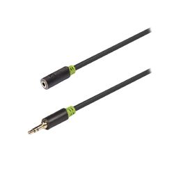 3.5MM JACK MALE-3.5MM JACK FEMALE STEREO 3.0M