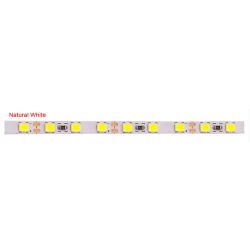 LED STRIP WIT 4000K 1M X 4MM 12VDC/5W 120LEDS/P.M. IP20 ZELFKLEVEND