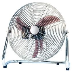 VLOERVENTILATOR 45CM (18'') CHROOM 3 STANDEN