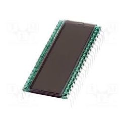 LCD DISPLAY 4 DIGIT 8,9MM PINS 6,35MM REFLECTIVE 5 STUKS