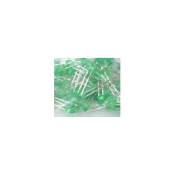 SET VAN 3MM LEDS GROEN 25 STUKS