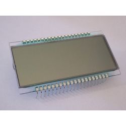 LCD DISPLAY 3.5 DIGIT 17.8MM PINS 7,5MM REFLECTIVE