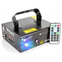 ANTHE II DOUBLE LASER 600MW RGB GOBO DMX IRC