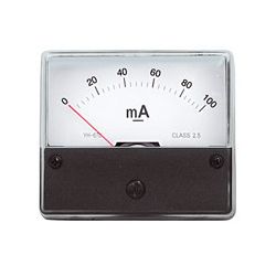 PANEELMETER 70X60MM 100MA DC